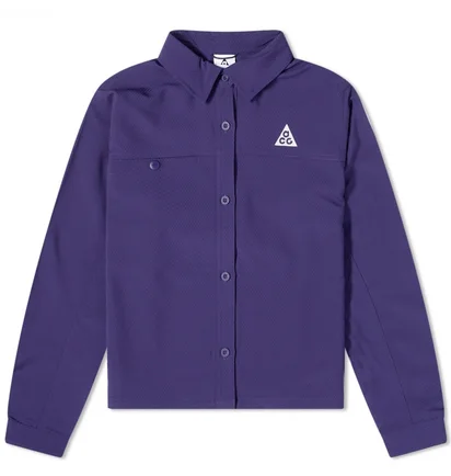 Рубашка женская Nike Acg Long Sleeve Trail Top Violet FB7887-555