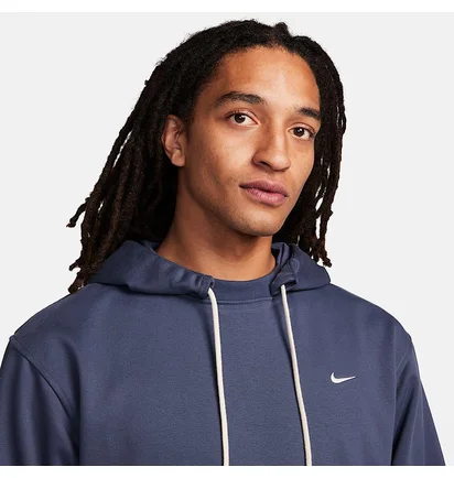 Худи мужское Nike Standard Issue MenS Dri-Fit Pullover Basketball Hoodie Blue DQ5818-437