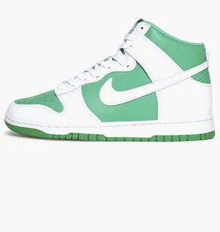 Кроссовки мужские Nike Dunk High Retro White/Green DV0829-300