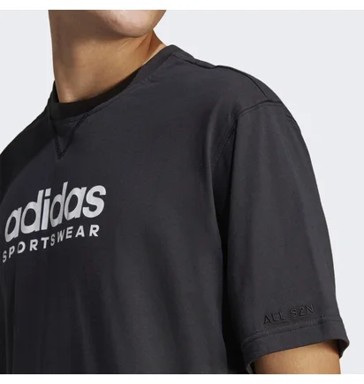 Футболка чоловіча Adidas All Szn Graphic Tee Black IC9815