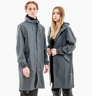 Пальто унисекс Rains Jackets Grey 1814-SLATE