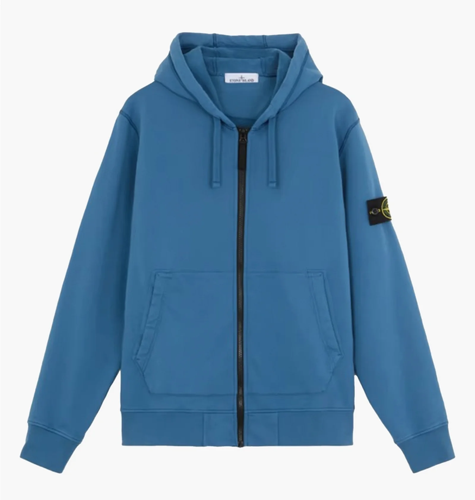ᐉ Толстовка чоловіча Stone Island Compass-Badge Zip-Up Blue