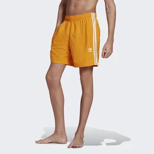 Шорты мужские Adidas Adicolor Classics 3-Stripes Swim Shorts Orange Hf2118