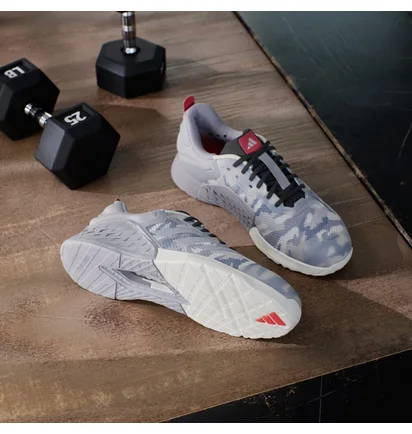 Кросівки унісекс Adidas Dropset 3 Gfx Grey/Violet ID8659