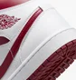 Кроссовки женские Nike Air Jordan 1 Mid Reverse Chicago Red W White Bq6472-161