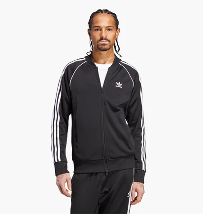 Куртка мужская Adidas Adicolor Classics Sst Track Jacket Black Ia4785