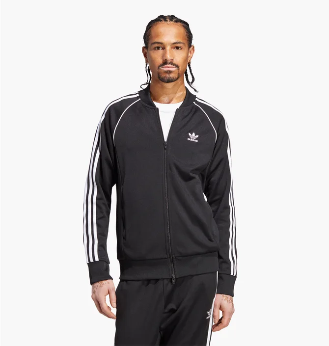 Куртка мужская Adidas Adicolor Classics Sst Track Jacket Black Ia4785