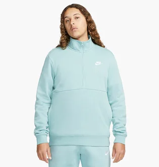 Кофта мужская Nike Sportswear Club MenS Brushed-Back 1/2-Zip Pullover Turquoise DD4732-309