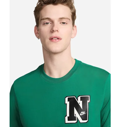 Футболка мужская Nike M Nsw Tee Club Ssnl Lbr Green FV3772-365