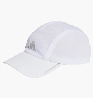 Кепка унисекс Adidas Running Aeroready Four-Panel Mesh Performance White HR7053