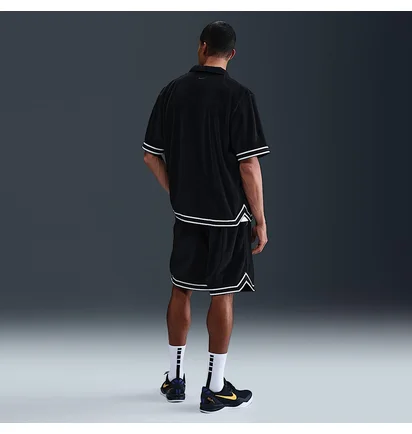 Поло чоловіче Nike Kobe MenS Pleated Short-Sleeve Basketball Top Black IB0020-010