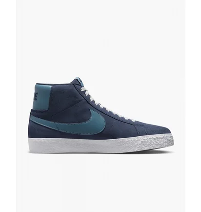 Кеды унисекс Nike Sb Zoom Blazer Mid Blue Fd0731-400