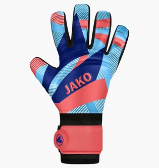 Рукавиці воротарські дитячі Jako River Basic Junior Rc Blue/Orange 2580-192
