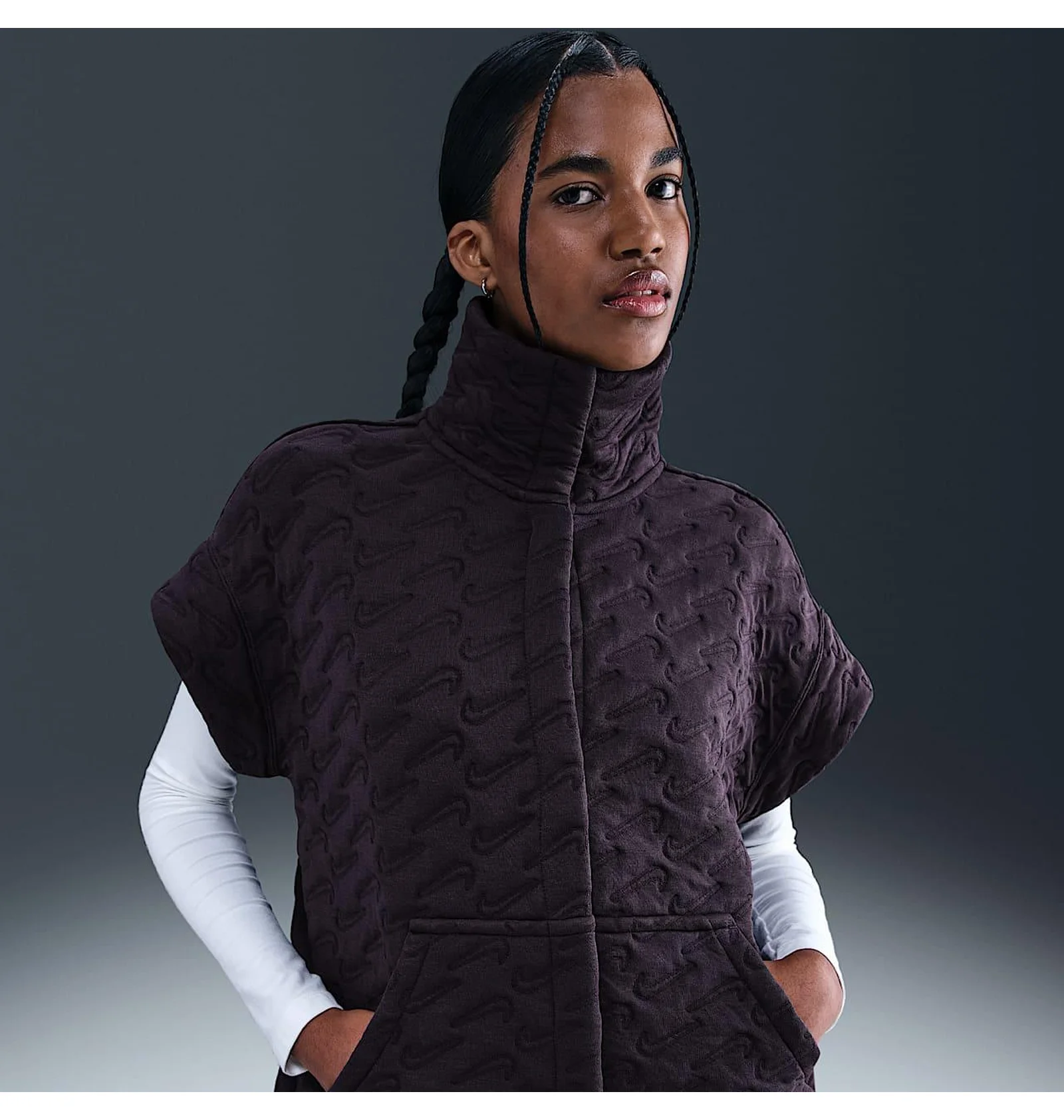 ᐉ Жилетка женская Nike Sportswear Phoenix Fleece Black HV2785-540