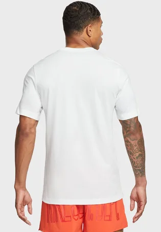 Футболка мужская Nike Df Tee 6/1 White FD0134-121