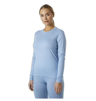 Термобілизна жіноча Helly Hansen Merino Crew Light Blue 49502-627