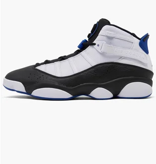 Кроссовки мужские Air Jordan 6 Rings Basketball Shoes White/Black 322992-142