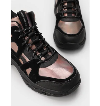 Ботинки женские Skechers Trego Brilliant Hue Black 158350-BLK