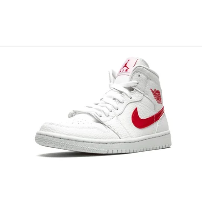 Кроссовки женские Air Jordan 1 Mid Wmns White BQ6472-106