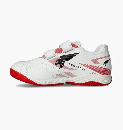 Футзалки дитячі Joma Powerfull Pojs White/Red POJS-2502