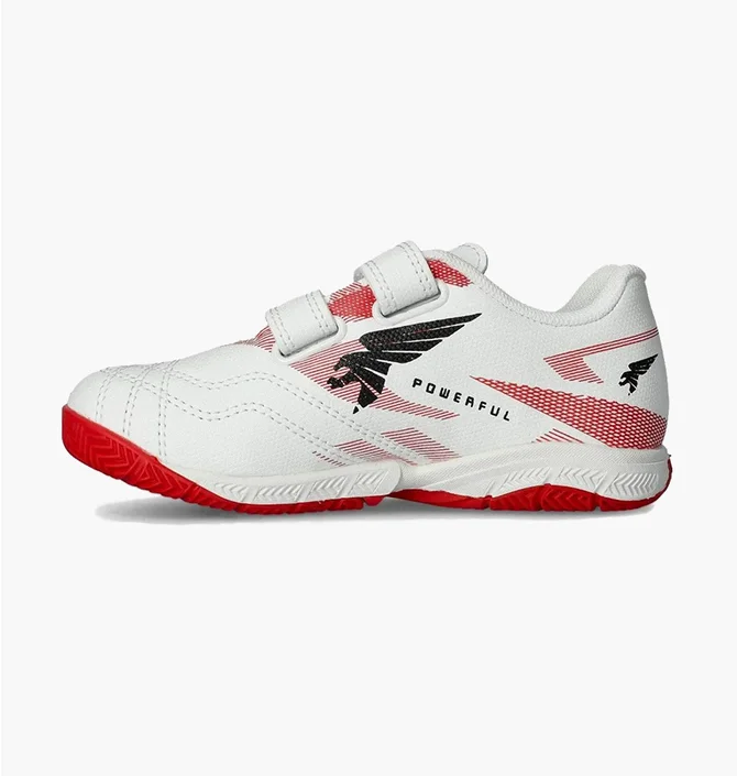 Футзалки дитячі Joma Powerfull Pojs White/Red POJS-2502