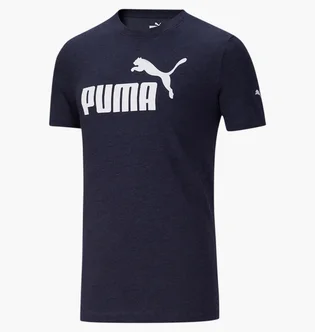 Футболка мужская Puma Essentials Heather Tee Blue 586276-86