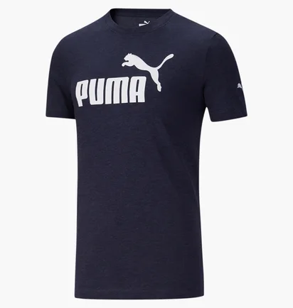 Футболка мужская Puma Essentials Heather Tee Blue 586276-86