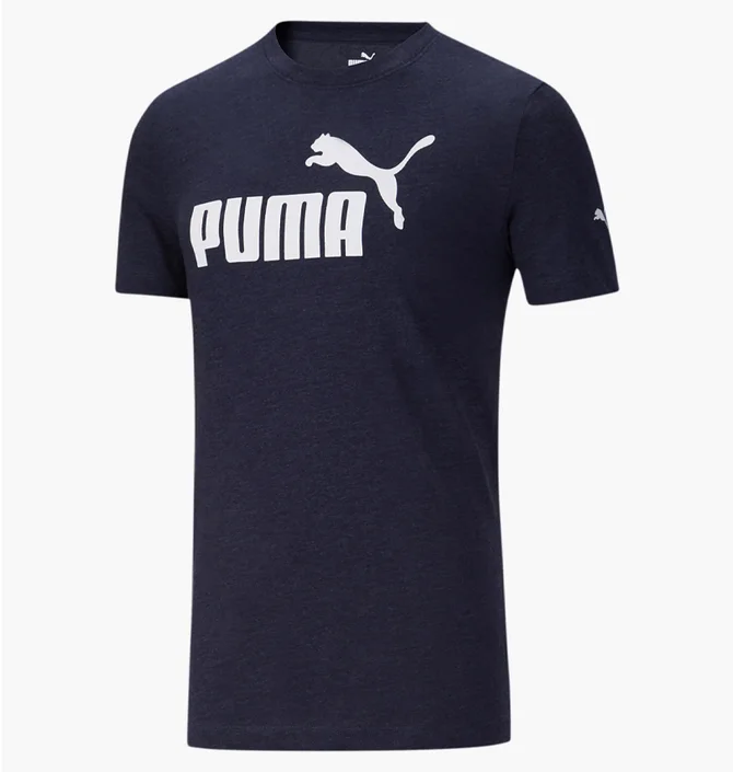 Футболка мужская Puma Essentials Heather Tee Blue 586276-86