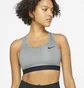Топ женский Nike Womens Medium-Support Non-Padded Sports Bra Grey Bv3900-084