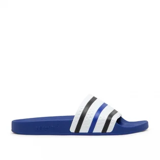 Тапочки унисекс Adidas Adilette White/Blue IG7500