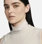 Топ женский Nike Sportswear Collection Mock-Neck Cropped Tank Beige FB8343-104