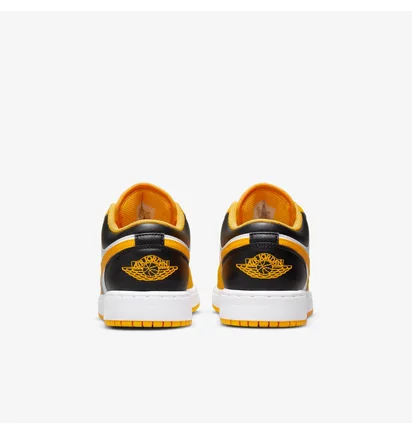 Кросівки дитячі Air Jordan 1 Low Taxi Gs Yellow/White 553560-701