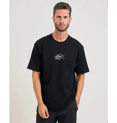 Футболка чоловіча Hugo Boss Te_Voyage Black 50546370-001