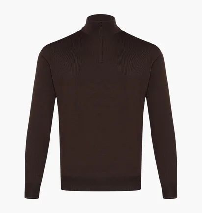 Джемпер мужской Filippo De Laurentiis Brown MZ1ML-RM16R-280