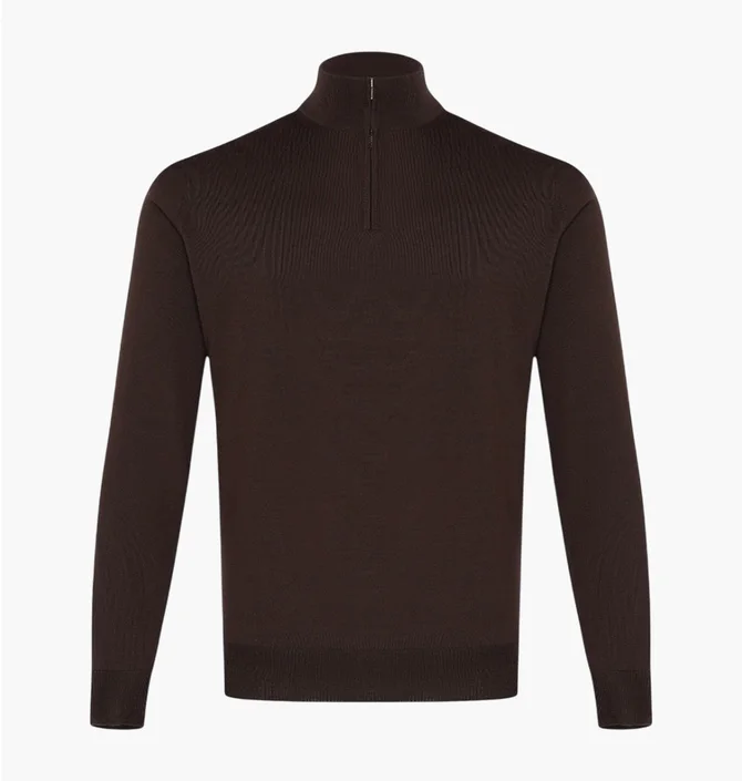 Джемпер мужской Filippo De Laurentiis Brown MZ1ML-RM16R-280