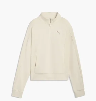 Кофта женская Puma Class Relaxed Half-Zip Beige 691873-87