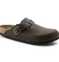 Тапочки унисекс BIRKENSTOCK Boston Soft Footbed Clog Brown 159711