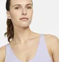 Топ женский Nike Indy Plunge Cutout Medium-Support Padded Sports Bra White DV9837-536