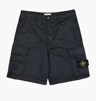 Шорти чоловічі Stone Island Cargo Black L1S15L100001-S0069-V0029