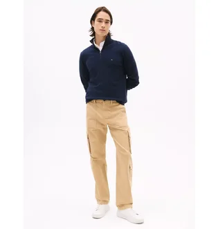 Кофта мужская Tommy Hilfiger Classic Quarter-Zip Sweater Blue 78J9329-410-FAP