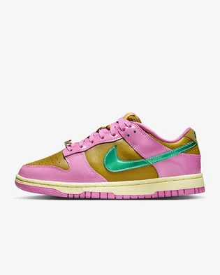 Кроссовки женские Nike Dunk Low X Parris Goebel Pink/Brown FN2721-600