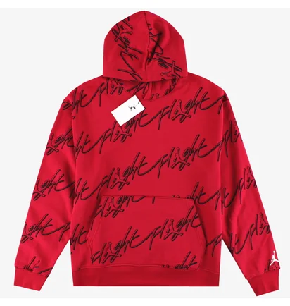 Худи мужское Air Jordan Ess Aop Flc Po Red FB7318-619