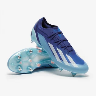 Бутсы унисекс Adidas X Crazyfast .1 Sg Blue/Light Blue IE6628