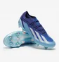 Бутсы унисекс Adidas X Crazyfast .1 Sg Blue/Light Blue IE6628