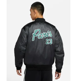 Куртка мужская Air Jordan Ma-1 Paris Saint-Germain Bomber Jacket Black Db6492-010