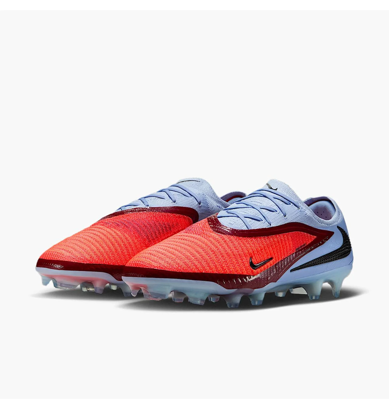 Nike Phantom サッカーシューズ レッド/ライトブルー ᐉ Бутсы унисекс Nike Phantom 6 Low Elite Fg Red/Light Blue HJ2146