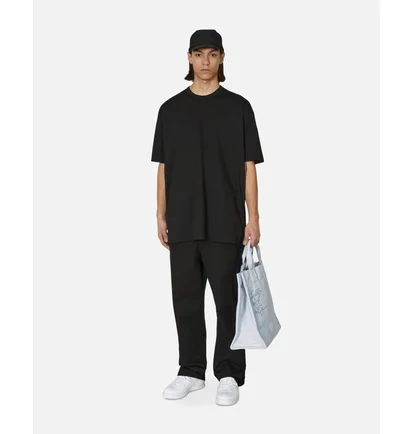 Футболка мужская Comme des Garcons Oversized Logo T-Shirt Black FK-T015-S23