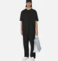 Футболка мужская Comme des Garcons Oversized Logo T-Shirt Black FK-T015-S23