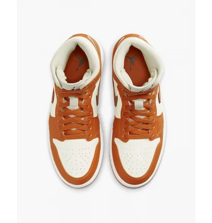 Кросівки жіночі Air Jordan 1 Mid Se Brown/Beige Dv1302-100