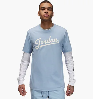 Футболка мужская Air Jordan T-Shirt Flight Mvp Light Blue FN5958-436